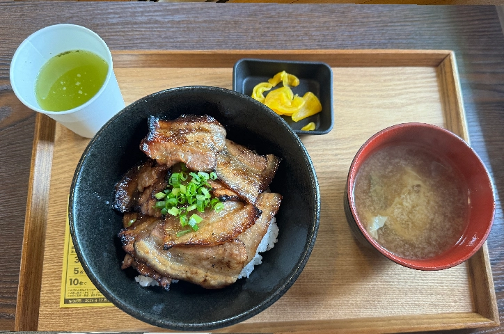 道の駅清川-豚丼バラ並（1000円）