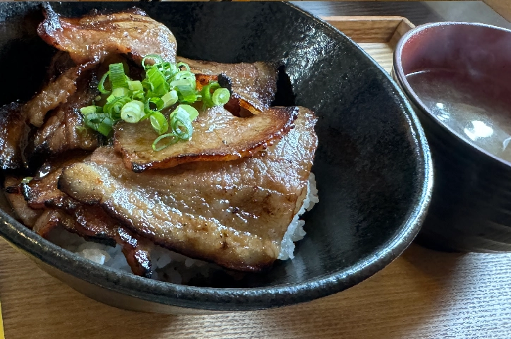 道の駅清川-豚丼バラ並（1000円）2