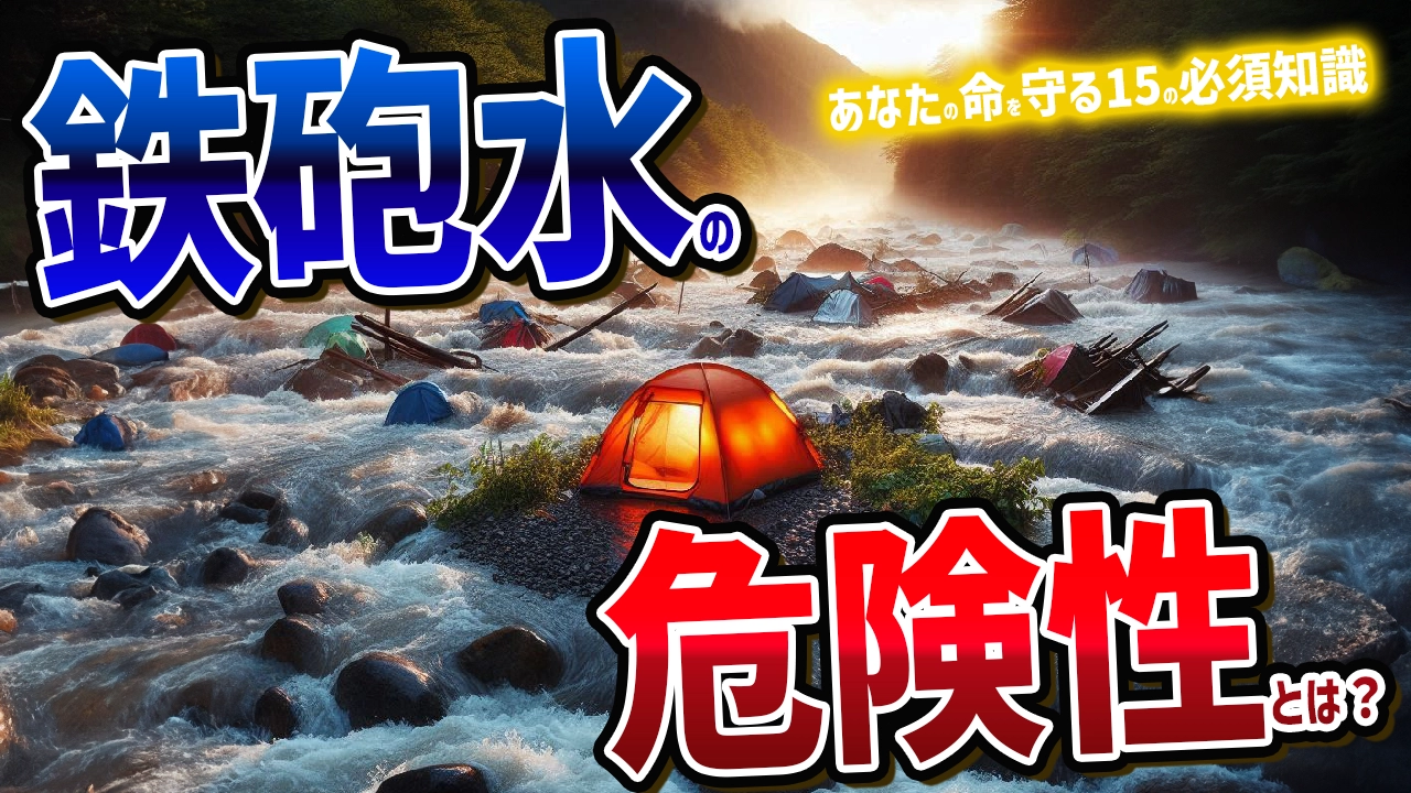 【緊急警告】鉄砲水の危険性！あなたの命を守る15の必須知識と対策