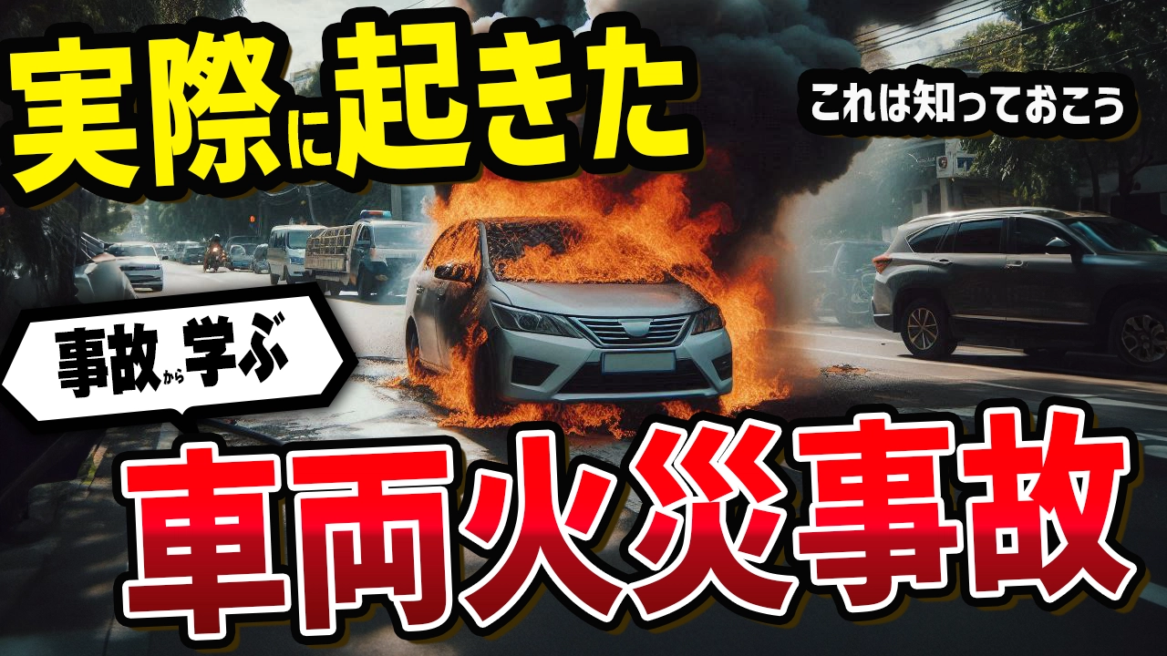 浅草の車両火災事故から学ぶ！初心者ドライバーへの重要アドバイス