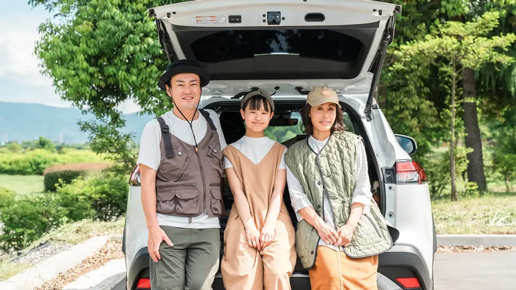 車中泊のイメージ