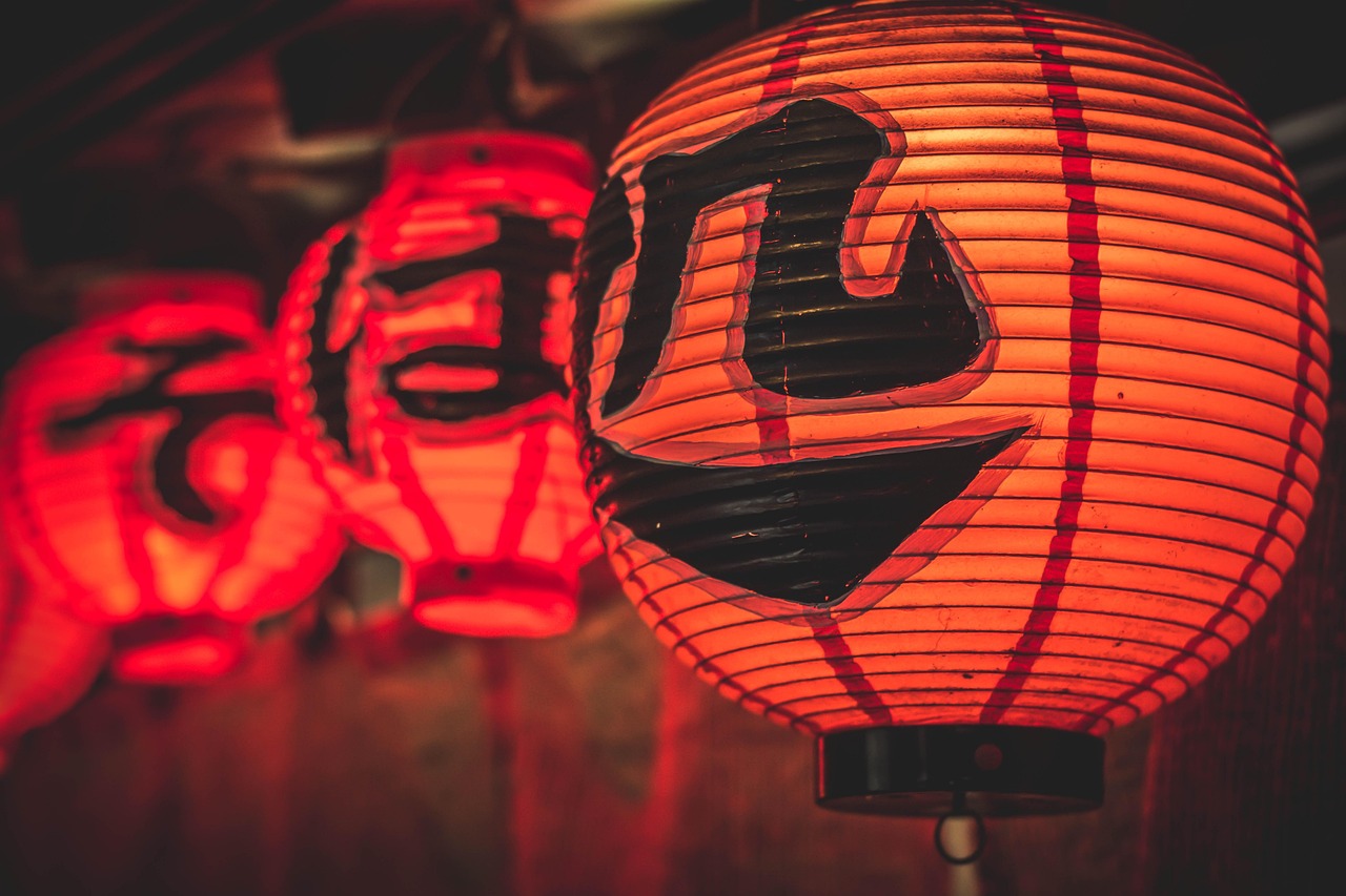 祇園祭宵山の提灯